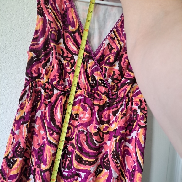 Merona Paisley Pattern Sleeveless Surplice Sundress Women's Size Medium - Picture 11 of 12